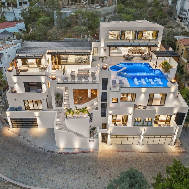 Casa Picasso luxury villa exterior Cabo San Lucas