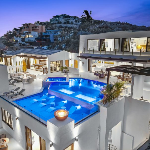 Casa Picasso luxury villa exterior Cabo San Lucas