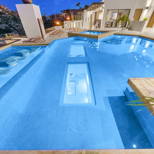 Casa Picasso private infinity pool Cabo San Lucas