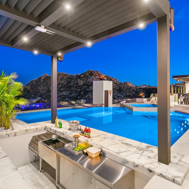 Casa Picasso private infinity pool Cabo San Lucas