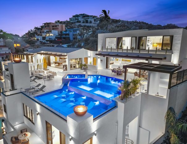 Casa Picasso luxury villa exterior Cabo San Lucas